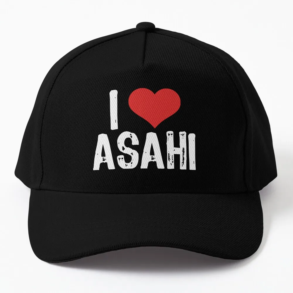 I Love Asahi Baseball Cap summer hats Anime Horse Hat Custom Cap Anime Hat Hats Man Women's