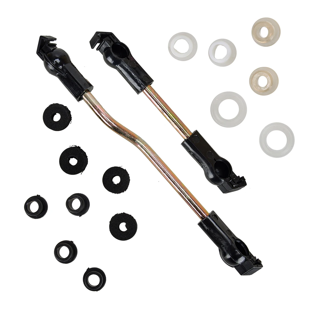 171711247 171711194G 171798211 5 Speed Gear Bush Rod Shifter Lever Linkage Selector Repair Kit Fit for VW Jetta Golf MK1 Caddy