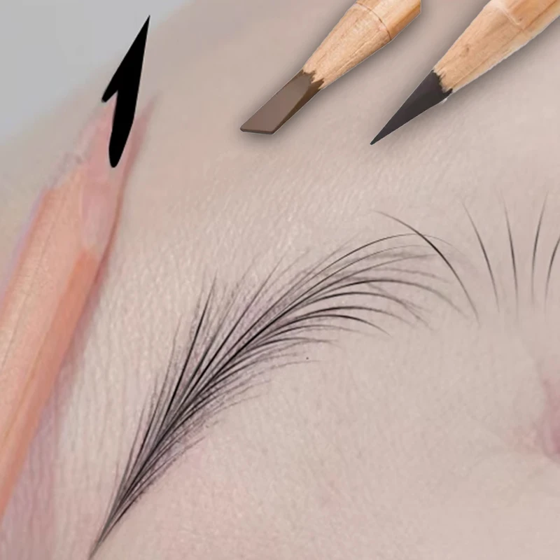 Crayon à Sourcils Ultra-Pride, Rehausseur d'Eyeblogueur pour Effet de Cheveux, Résistant aux Taches, Imperméable, Durable, Nuances Naturelles pour Chaque Sourcil