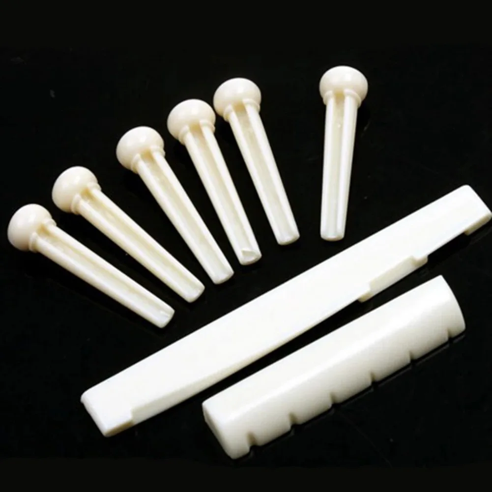 

6 акустических гитар, гвозди для струн из говяжьей кости, гвозди для фортепиано + подушка для струн из говяжьей кости + стартовый прибор для ногтей BP-01