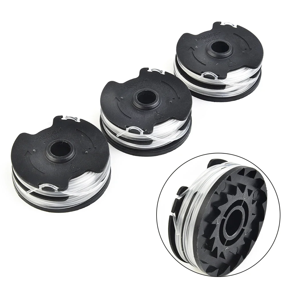 For Parkside Line Spool 3pcs Trimmer Spools Replacement For Parkside PRT 550 A1/A3/A5 Cordless Lawn Mower Accessories