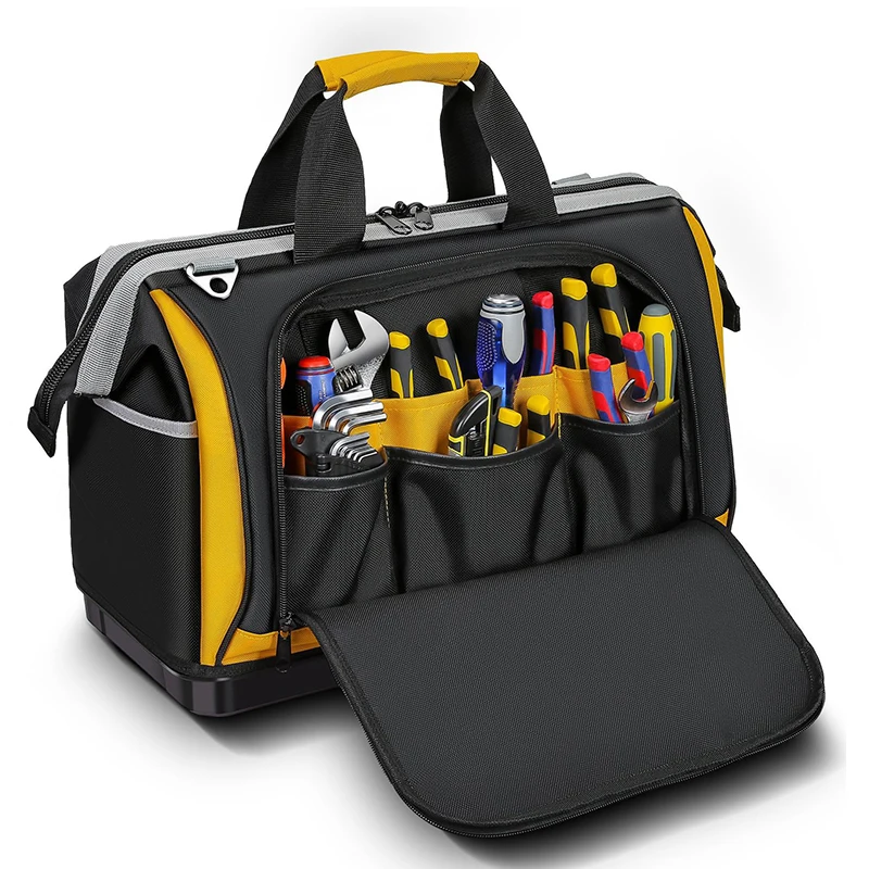 New Tool Bag Waterproof Tool Bag Large Capacity Bag Electrician Carpentry Repair Tool Storage Bag Hardware Tool Storage Bag