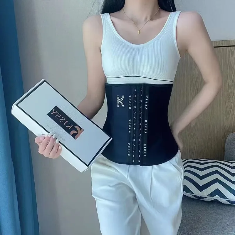 kissy new tunic belt tummy tuck shape memory no marks waist sculpting breathable tummy tuck belt women