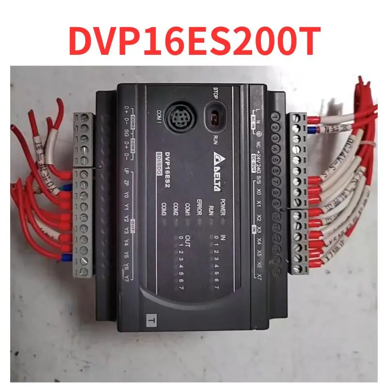 

Second-hand DVP16ES200T PLC tested OK