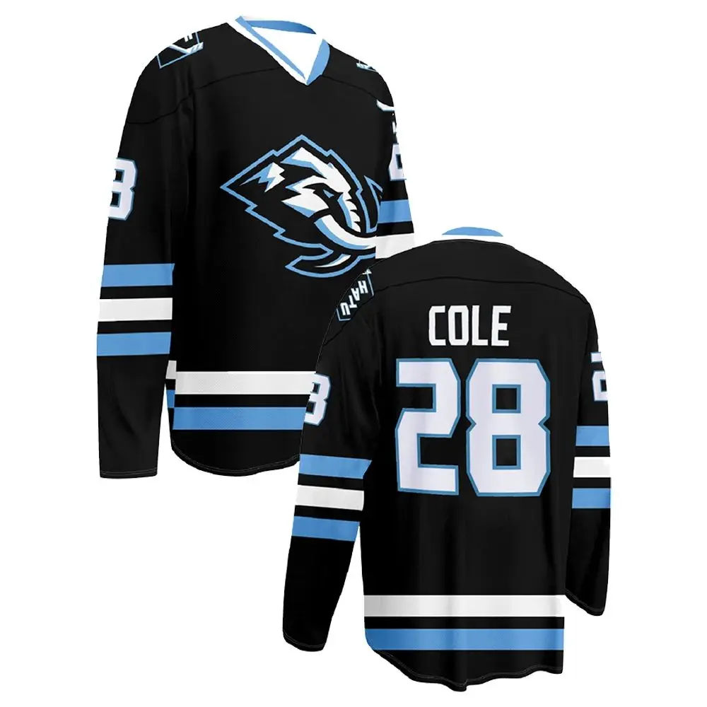 2026 Merch Utah Mammoth Hockey Jersey V-Neck Long Sleeve Sportwear Women Men Sport Sweatshirt Player Cosplay Top Shirts