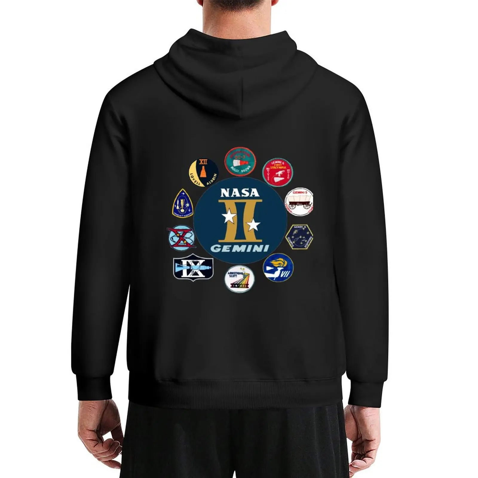 

Gemini Program Composite Logo Hoodie autumn men's winter sweater men clothes men's sweat-shirt new hoodies and sweatshirts