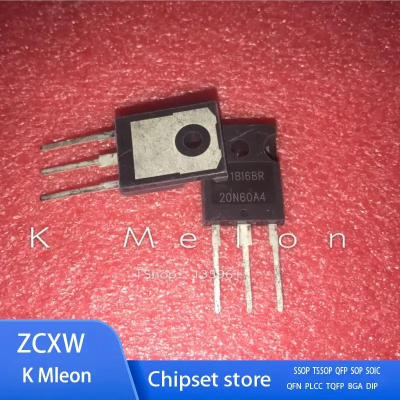 10PCS/LOT  HGTG20N60A4 20N60A4 or G20N60B3 or G20N60C3 TO-247 40A 600V