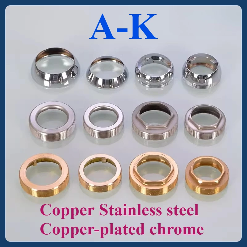

Kitchen faucet accessories shower fixing cap copper cover bowl 35/40 valve core pressure cap pressure cap