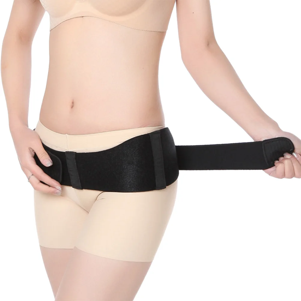 Postpartum bekkenbehandeling riem dames ademend comfortabele taille slanker heuplifter zwarte bekken bekkenbehandelingsriem