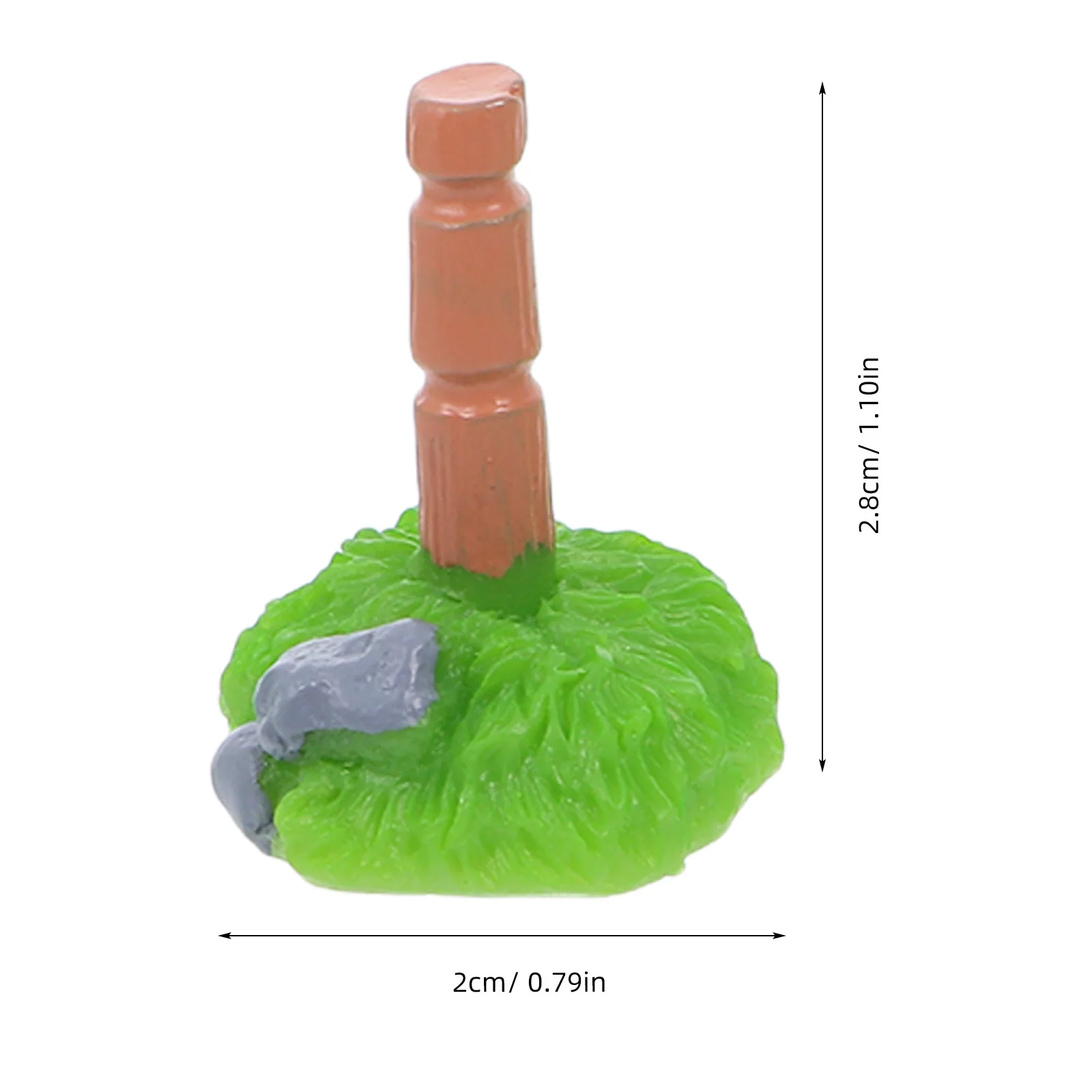 24Pcs Miniature Farm Accessories Micro Landscape Ornaments Detailed Plastic Wood Piles for DIY Farm Scene Crafting Portable Home