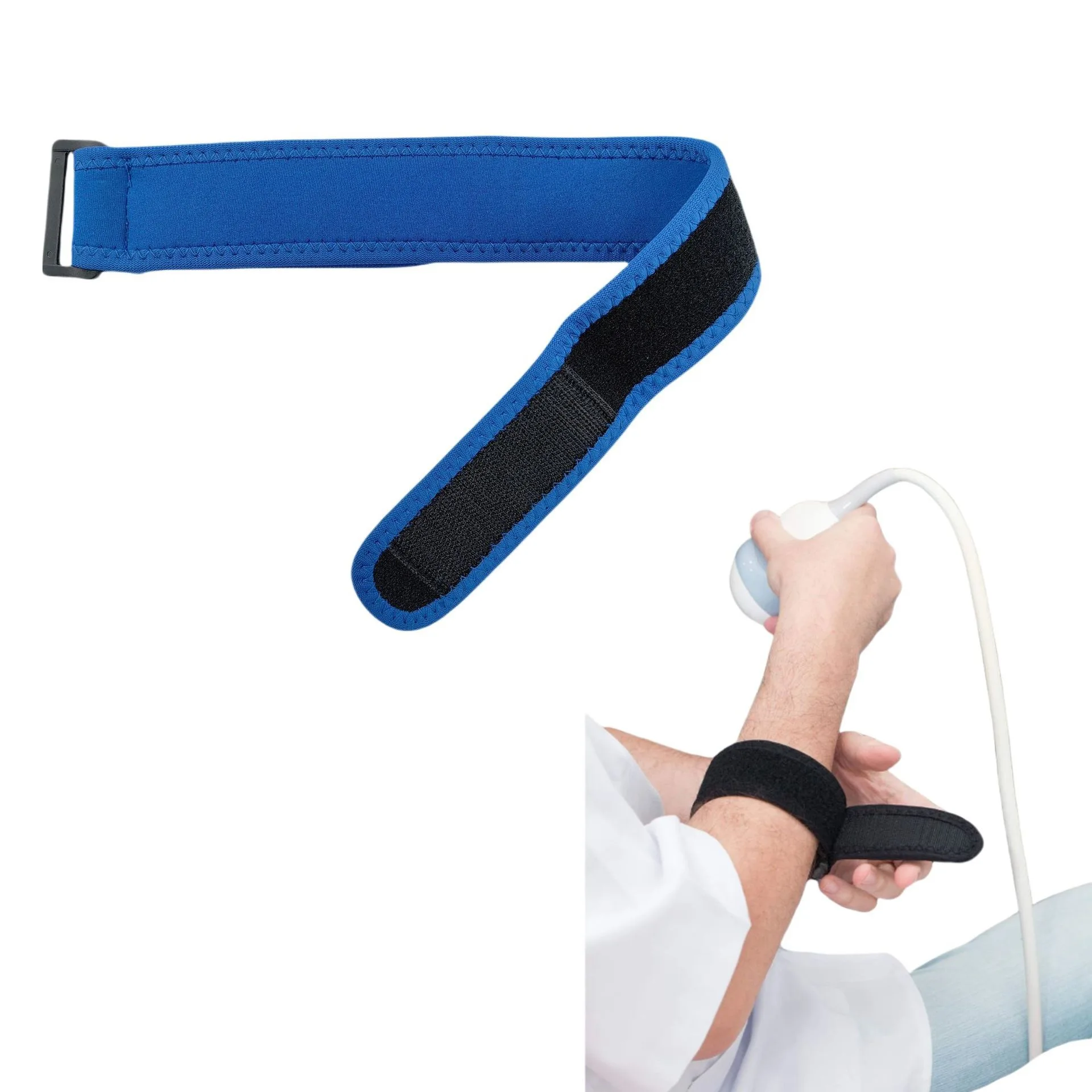 Ultrasonic arm strap Probe Cable Band Brace Bracket Strap For Arms Between 8inch and 15inch Circumference arm strap