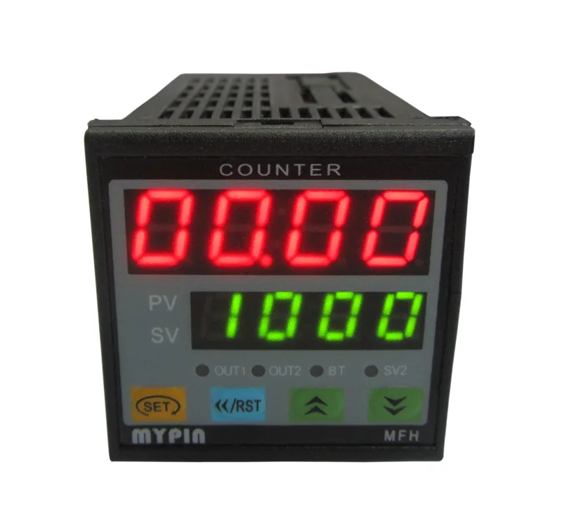 4-digit display electronic counter, meter meter, length meter, and one section preset setting for 48 * 48 premium manufacturers