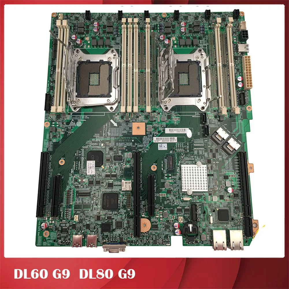 サーバーマザーボード HP DL60 DL80 G9 773911-001 790485-001 完全にテスト済みの良質
