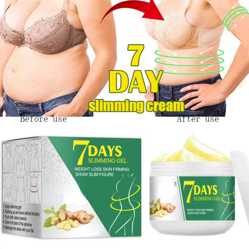 Effective Slim Fat Burner Weight Loss Slimming Cream Body Massage Accessory keto Ginger Cream Slime Anti Celulitis Tummy Trimmer