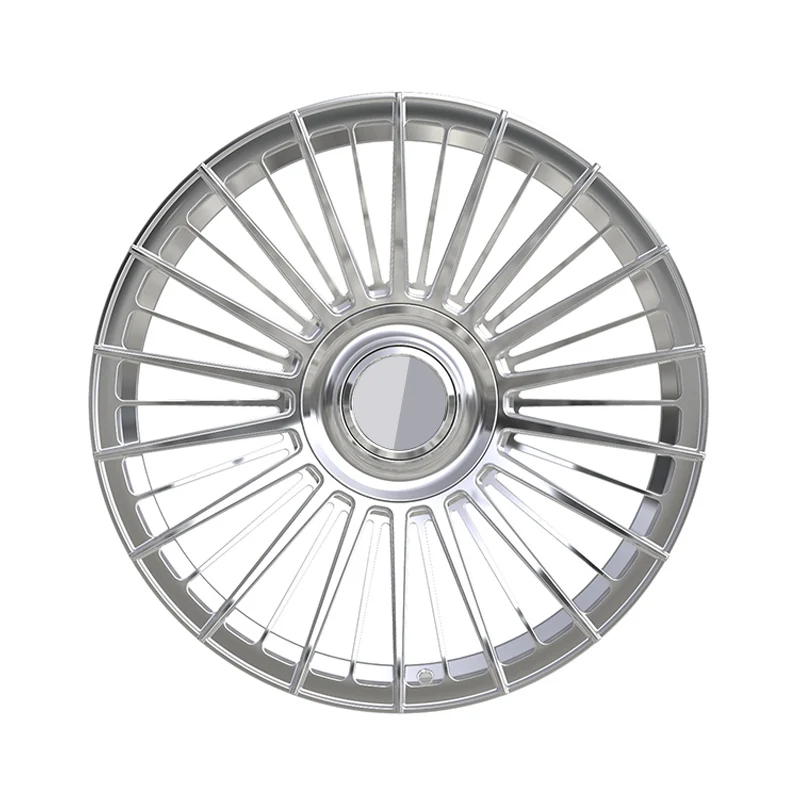 Luxury design rays forged wheels silver 5x112 16 17 18 19 20 inch elaborate polishing passenger car wheels