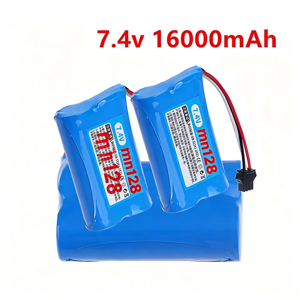7.4V 16000mah Battery MN128 MN78 LC79 for Watch Gesture Sensing Twisted RC stunt car