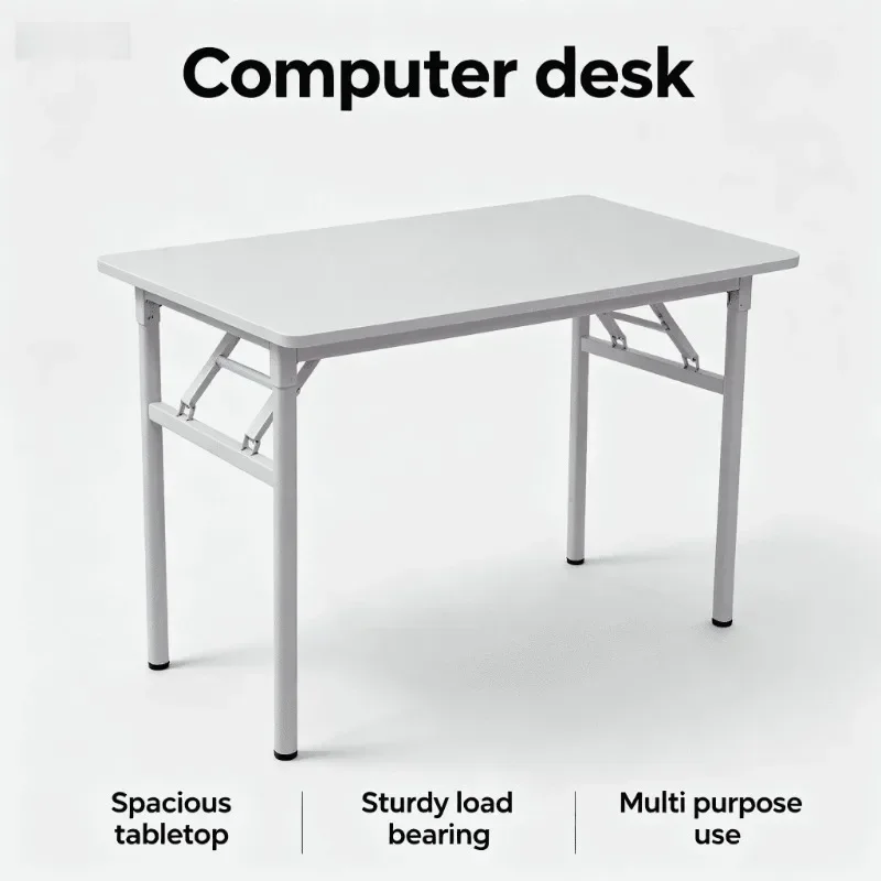 Portable Folding Adjustable Height Office Escritorios Computer Desk Space Saving Small Bedroom Bedside Study Table Student