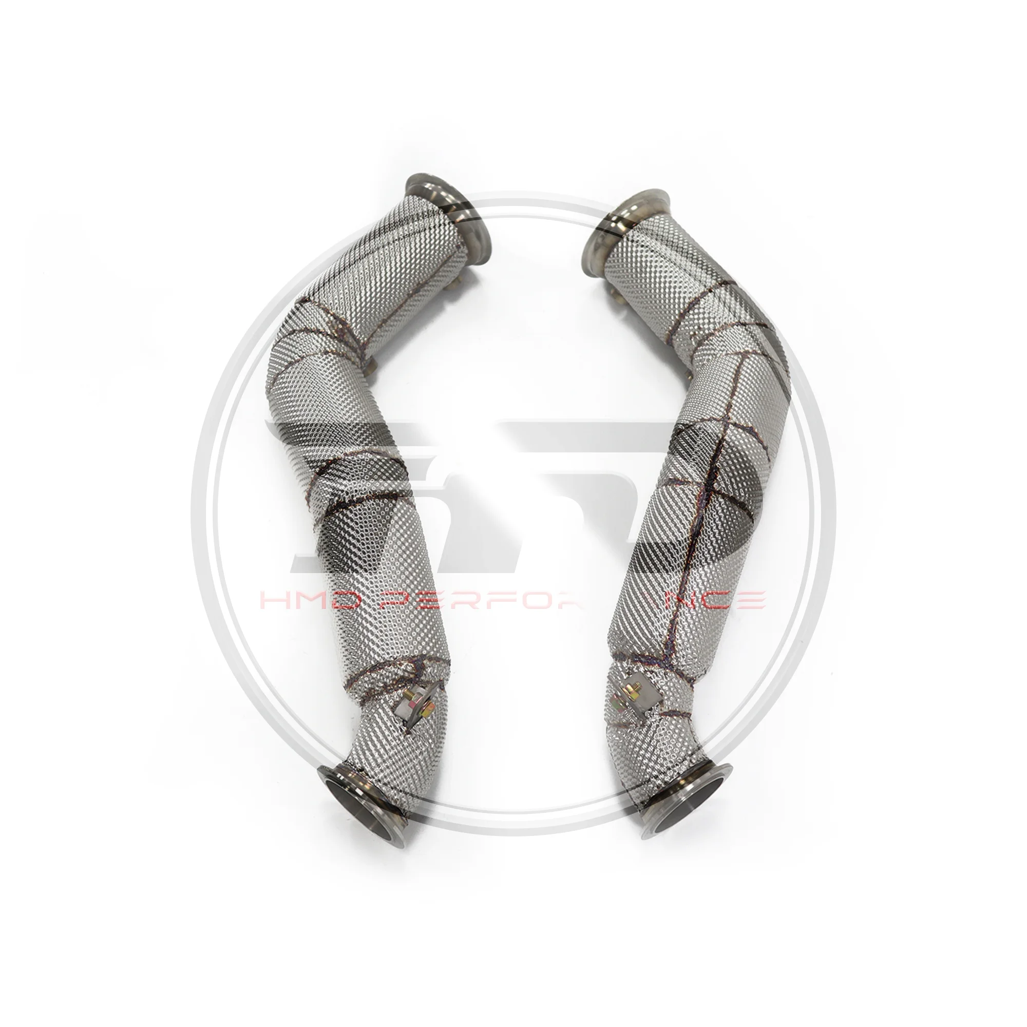 

HMD Downpipe for Mclaren GT Exhaust Systems Stainless Steel High Performance with Catalytic Car Accessories