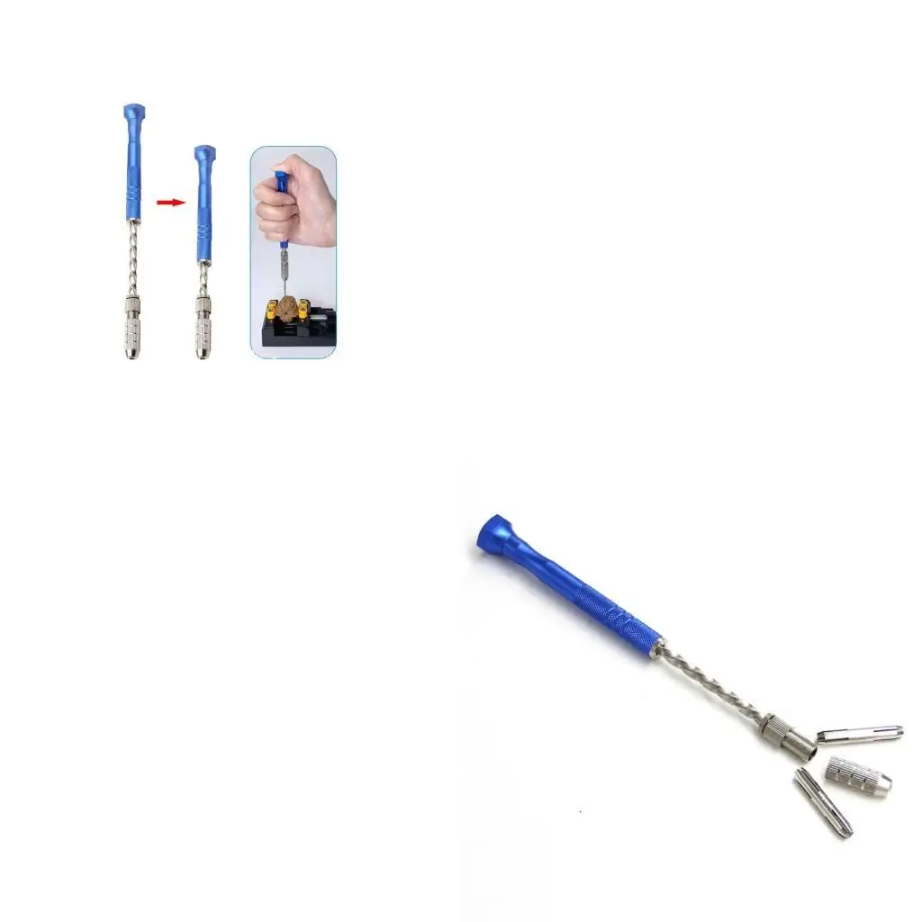 652F DIY Resin Keychain Jewelry Making Semi Automatic PinHand Twist Drill Set