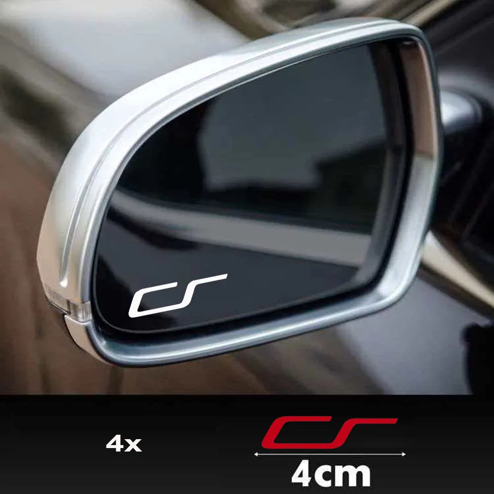 4PCS Reflective Car BODY Vinyl Stickers For VW CS Golf 7 Golf 8 MK7 MK8 Clubsport Estate R Line Alltrack