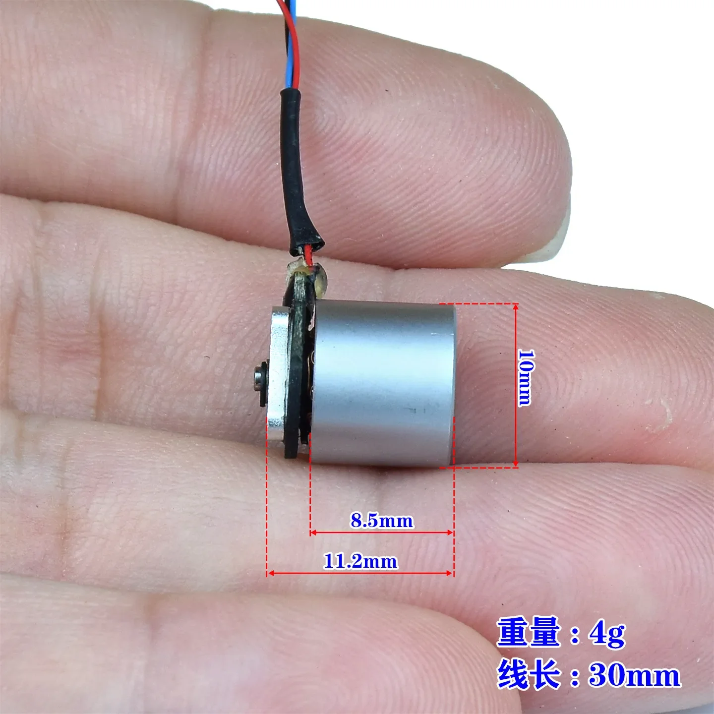 4pcs Tiny 10mm Diameter Brushless Motor 6700KV RC FPV Indoor Drone Brushless Motor for Whoop Quadcopter Aircraft Model