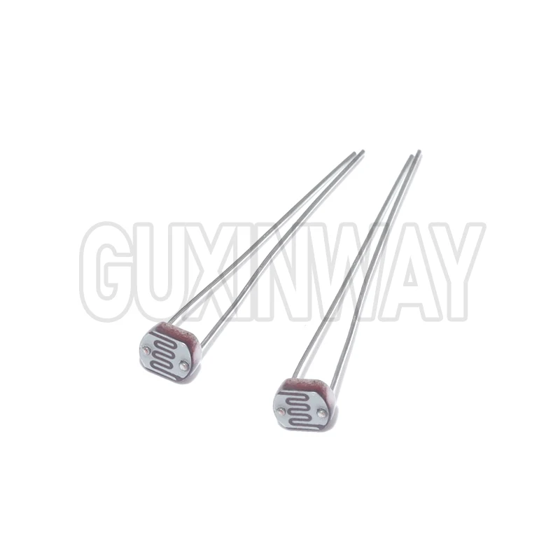 50 ชิ้น/ล็อต LDR Photo Light Sensitive ตัวต้านทาน Photoelectric Photoresistor 5528 5506 5516 5537 5539 GL5528 สําหรับ Arduino