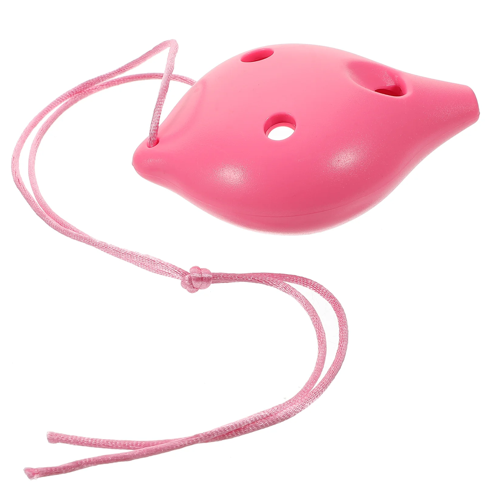 Musical Instruments Resin Ocarina Creative Wind Pink Portable 6-hole Mini Child