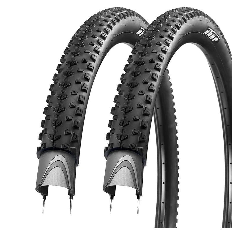 

ZUKKA 2 Pack Mountain Bike Tire 26x1.95 27.5x2.10 29x2.10 Replacement Tire Foldable MTB Tire for Mountain Bike BMX Electric Bike