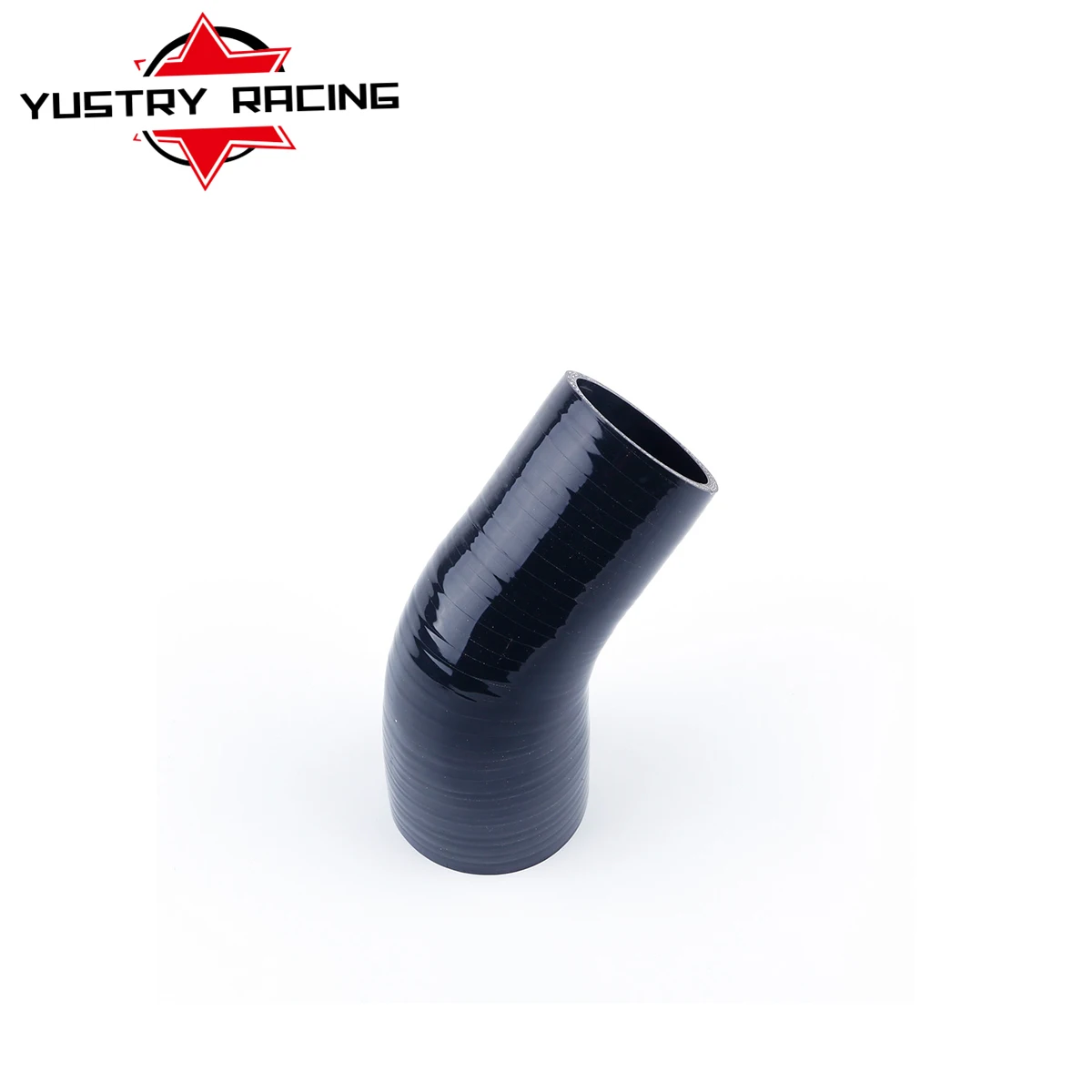 Black 3-PLY Lenght:102mm 45 Degree Elbow Silicone Hose Intercooler Coupler Reducer Turbo ID(mm):28 32 35 38 40 44 45 50 51 55 57