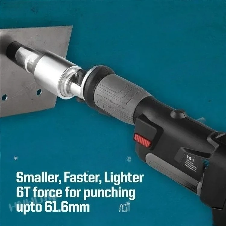 ZUPPER PZ-6AL مجموعة ثقب هيدروليكي معدني يعمل بالبطارية