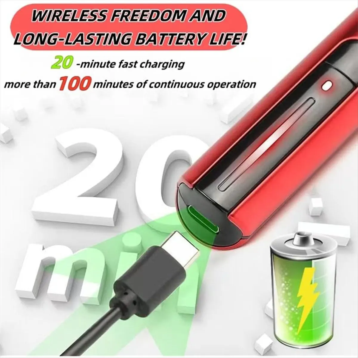 HOME USE-A Mini Electric Reciprocating Sander,USB Charging with 3-Speed Adjustable & 8 Sanding Heads, Tool for DIY Crafts