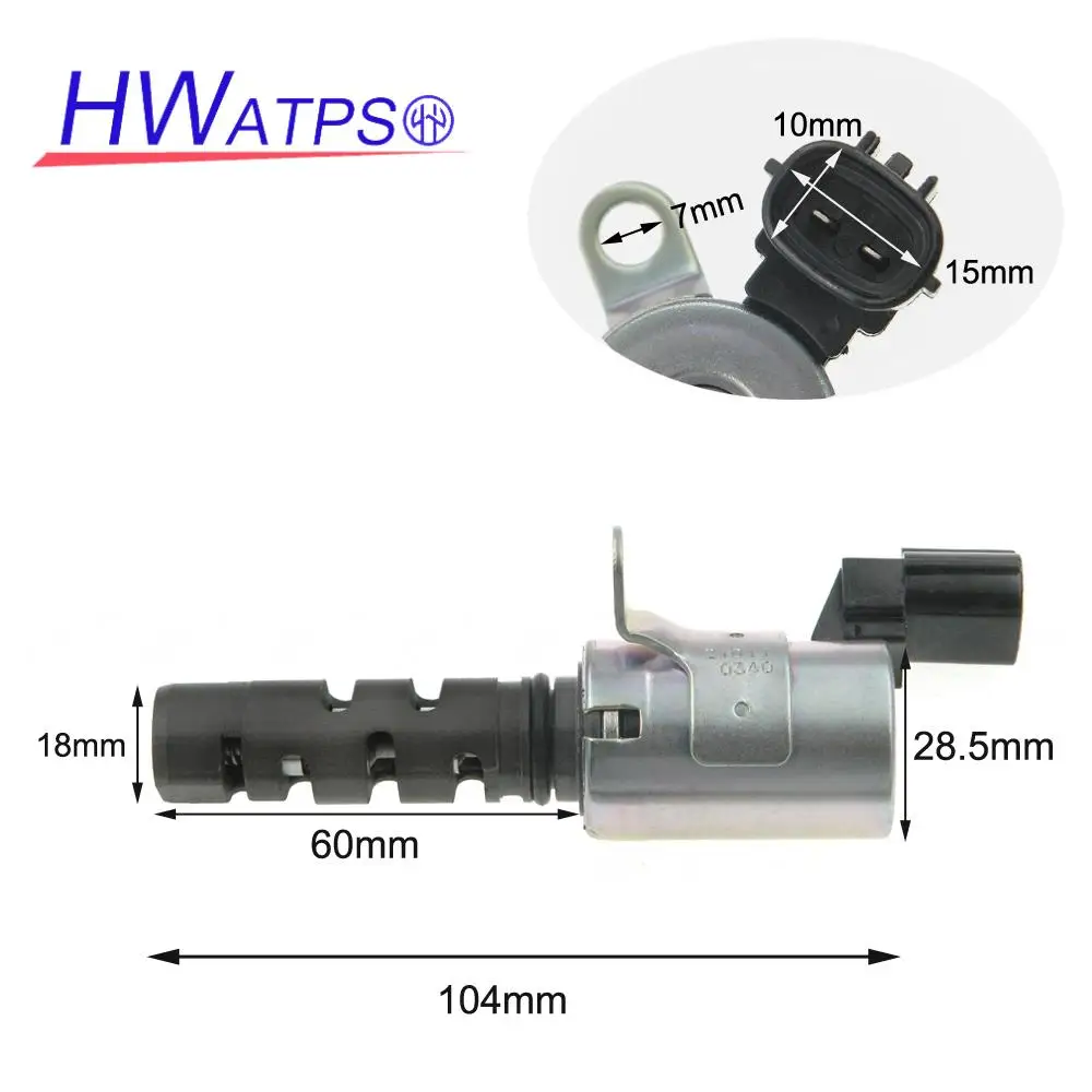 For Toyota Yaris Echo Prius Scion XA XB 2000-2013 Variable Timing Solenoid VVT Valve & Plug 15330-21011 15330 21020 1533021010