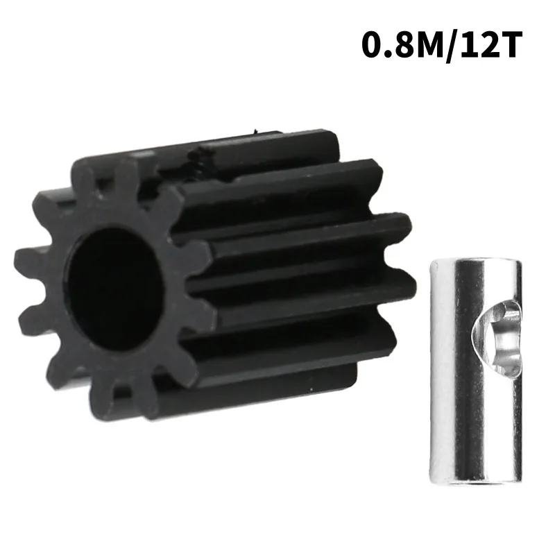 M0,8 gehärteter Stahl 45er # Stirnrad 5 mm Bohrung – für 1/10 RC Monster Truck Crawler Upgrade-Teil – Detail 9