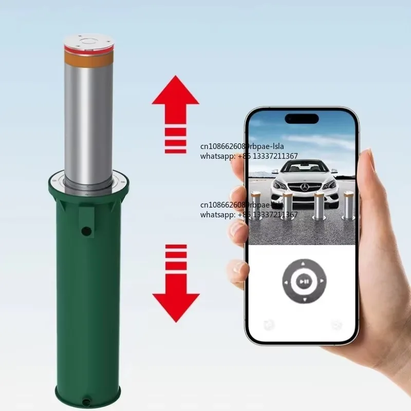 XZL roadblock remote control detection telescopic automatic hydraulic bollards traffic anti-collision lifting column