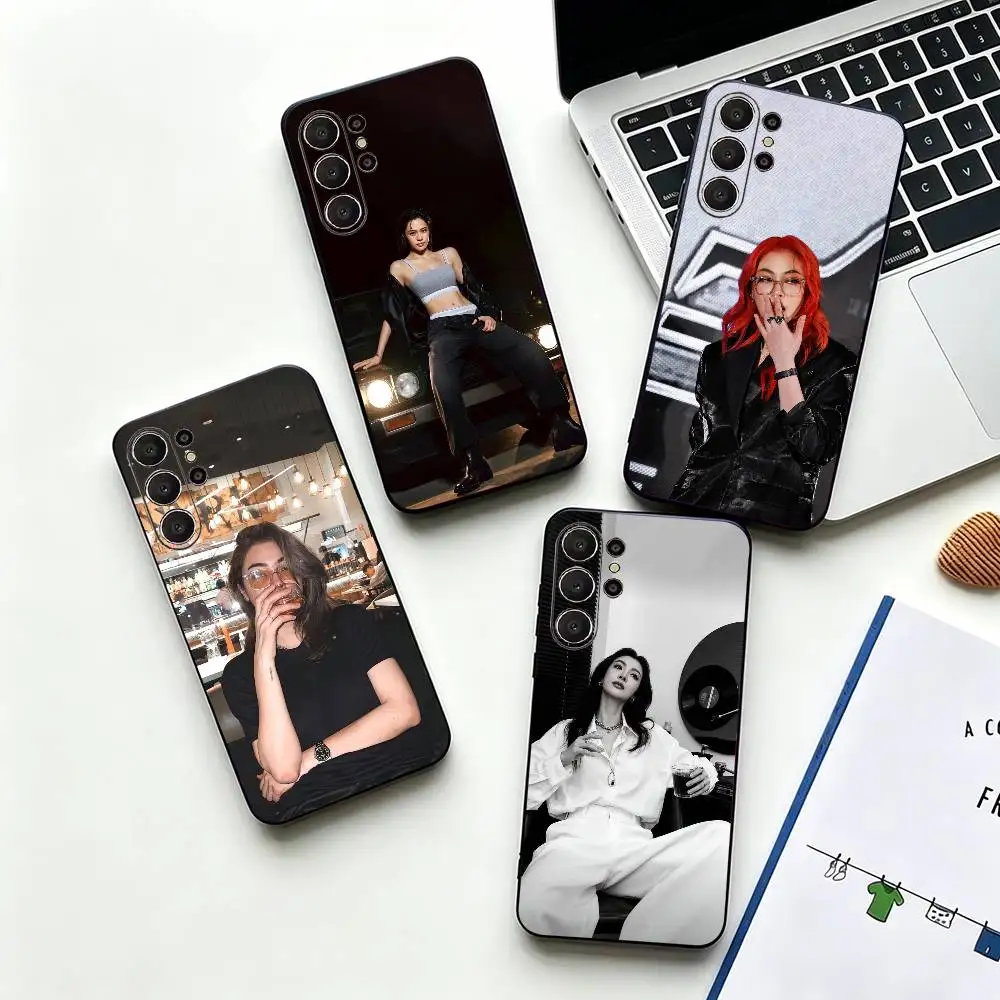 F-Faye P-Peraya Malisorn Phone Case For Samsung S26,S24,S21,S22,Plus S23,S30,Ultra,S20,Fe,Black Soft Silicone