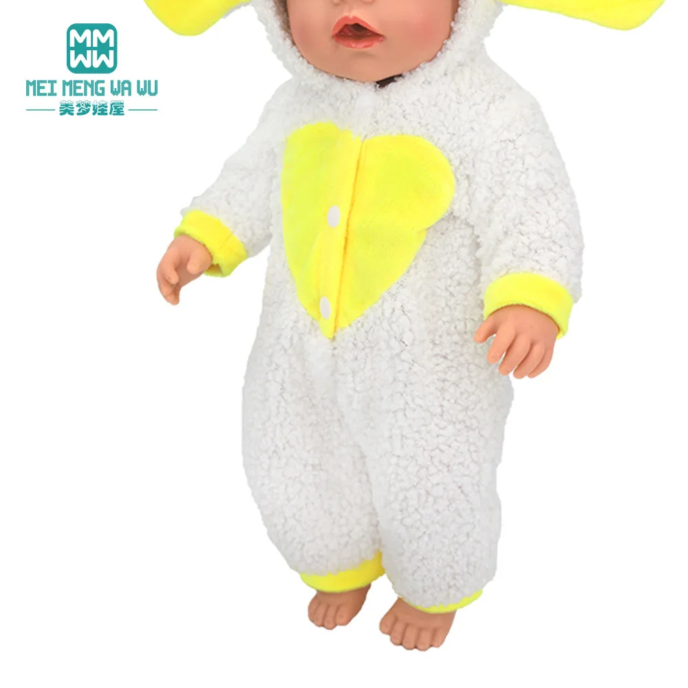 Puppe Kleidung Fit 45cm Spielzeug Amerikanische Puppe Mode Cartoon Gaze Kleid Hemd Hosen Schuhe Mädchen Geschenke – Detail 24