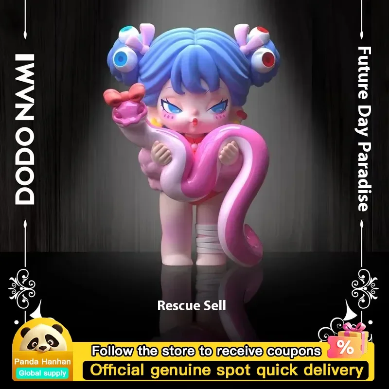 

Dodo Nami V2 Doomsday Paradise Series Blind Box Creative Mystery Box Nami Trendy Toy Handmade Doll Decoration Cool Girl Gift
