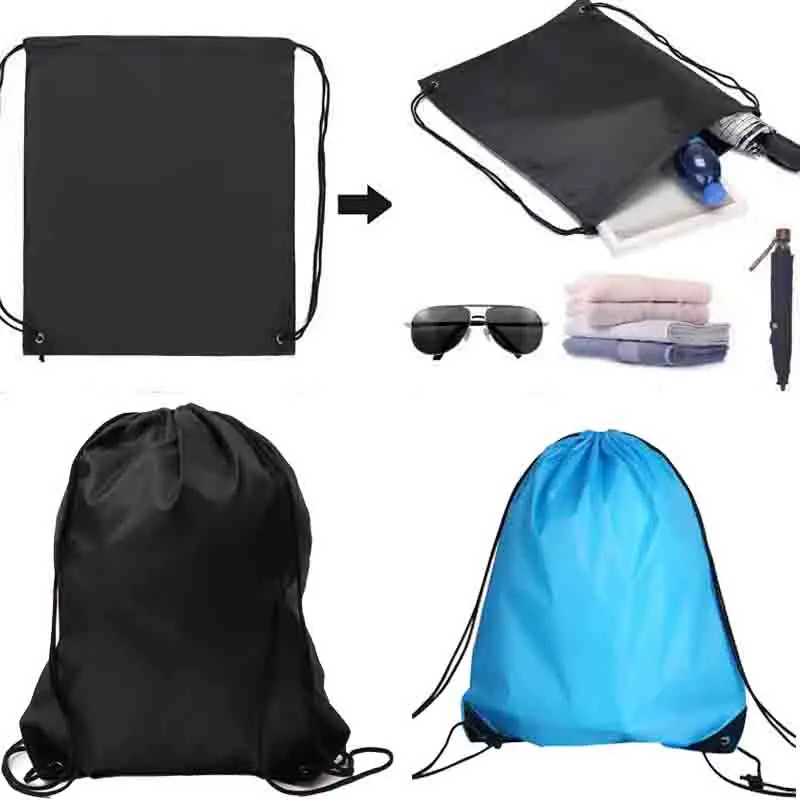 

1-10 PCS Multifunctional Hand-Held Polyester Drawstring Bags Event Bags Outdoor Backpack Portable Storage Bags Drawstring Bags