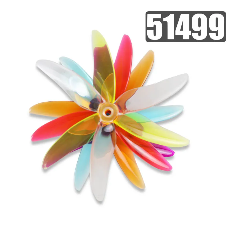 2Pairs/4Pcs Gemfan Hurricane 51499 Props 5 Inch 3-Blade CW/CCW PC Propeller for RC Drone FPV Racing 2207 2306 Motor Nazgul5 LAL5