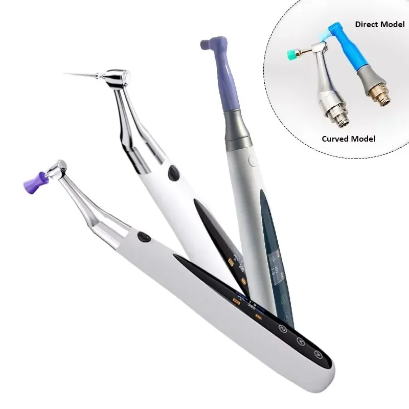 Cordless Hygiene Handset for Oral Treatment Metal Equipment Wireless Reciprocating Handset Light Emitting Diode Accessori