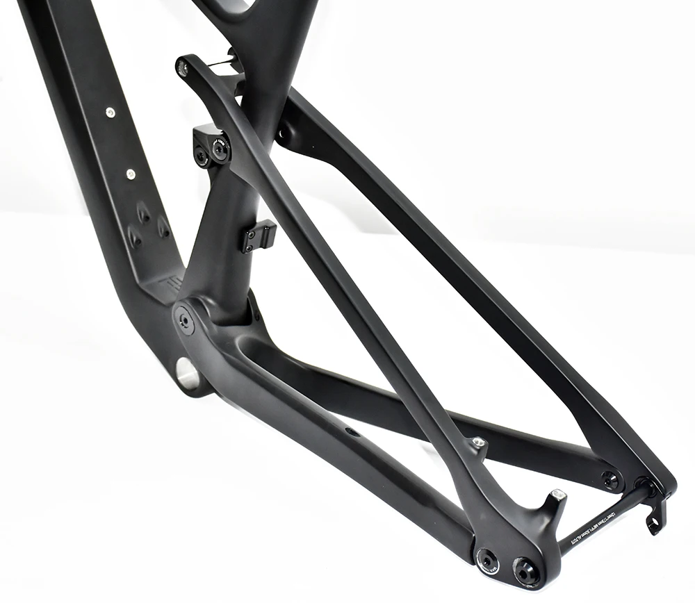 High quality mountain suspension carbon frame threaded BB fit shock 190mm X 45mm 29er MTB carbon frameset - view 4
