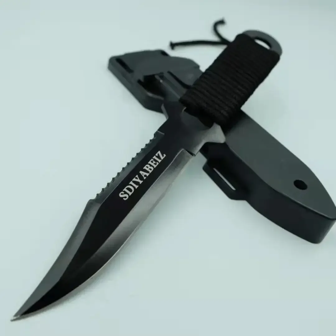 

Fixed Blade 7CR14Mov Blade Steel Handle Straight Knives Camping Tactical Knifes Pocket Survival Hunting Military Knife EDC Tool