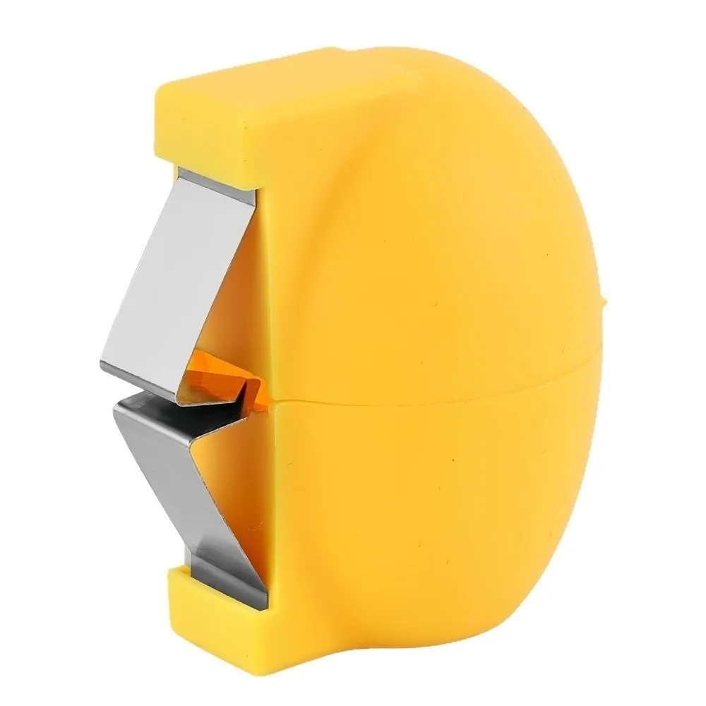 New Handheld Raw Egg Shell Opener PP Creative Egg Opener Tool Stainless Steel Egg Separator Tool for Cooking Camping