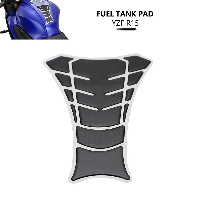 Motorcycle Fuel Tank Pad Gas Tank Cover Protection Stickers Decals For YAMAHA YZF-R15 YZFR15 YZF R15