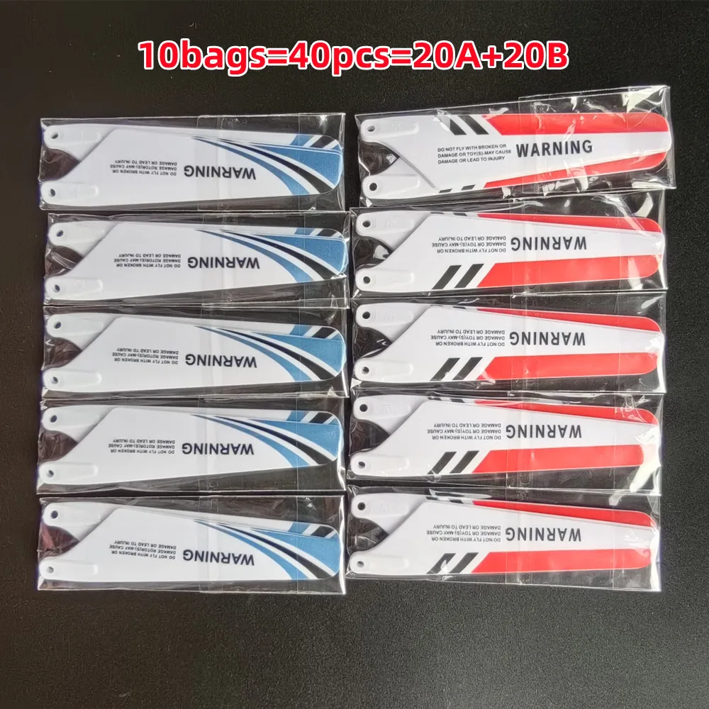 5 renkler SYMA S107 S107C S107G S108G S109G 9CM uzunluk ana bıçakları pervane 3.5CH Mini RC helikopter yedek parçaları aksesuarları