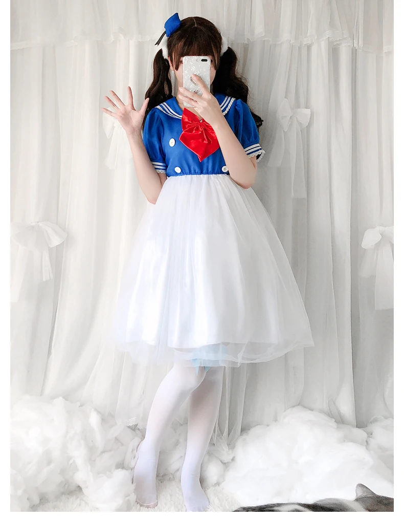 Robe Marinière Femme – Déguisement Marin – photo 5