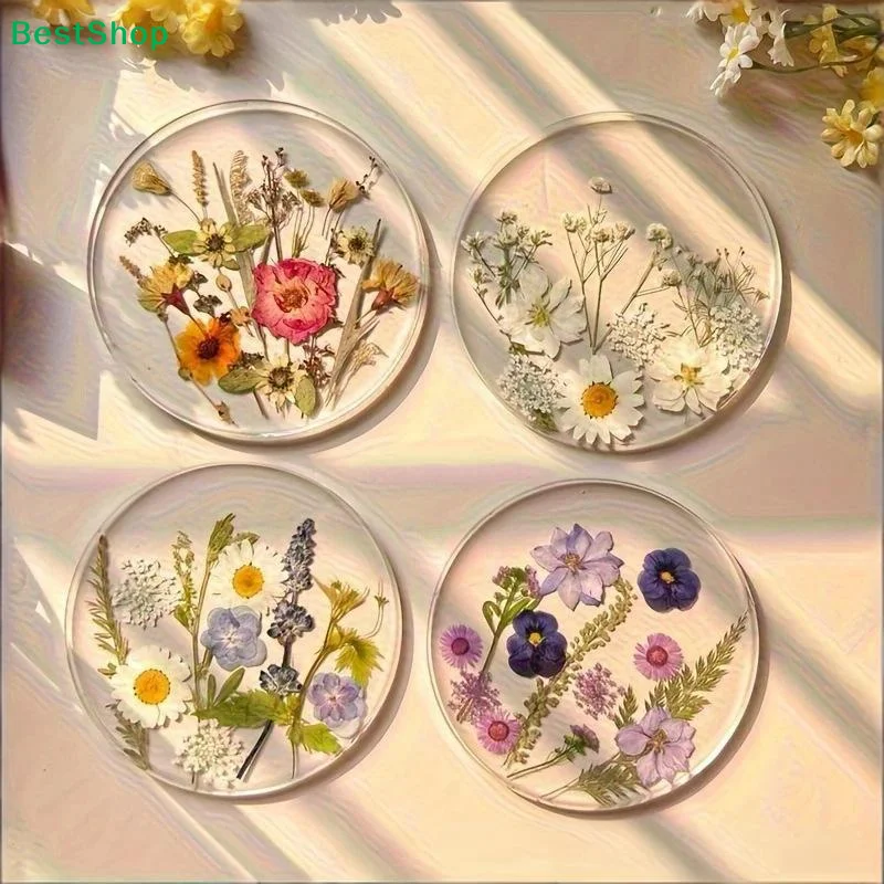 ♥ Набор подставок из прессован – обзор и цена Dried Flower Pressed