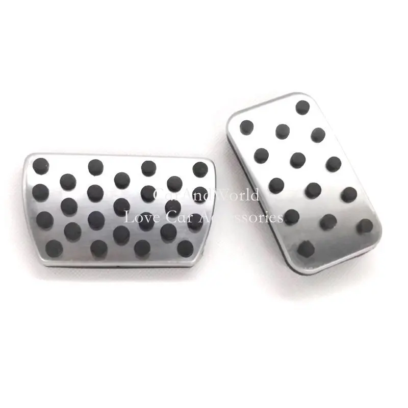 Aluminium Alloy Car Foot Rest Pedals Accelerator Gas Pedal Brake Cover Non-slip Pads Trims For Honda Accord CR-V Civic 10th 11th