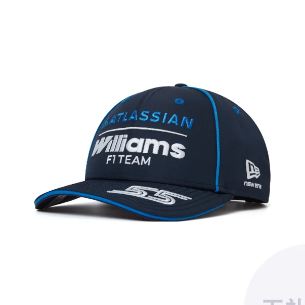 New Era Polyester Baseball Caps Unisex Marine Blue 15135268