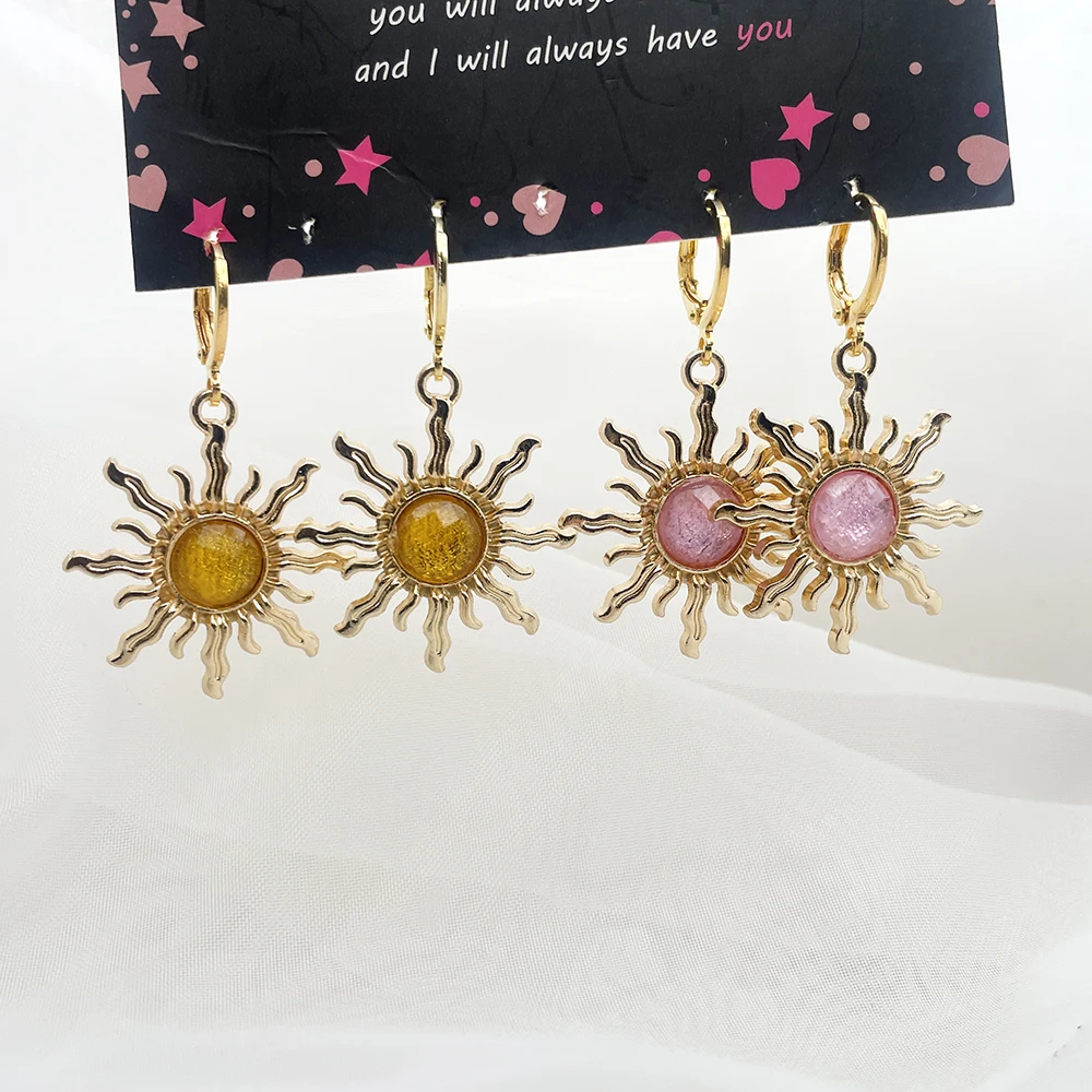 ต่างหูห่วงลายดอกทานตะวันสไตล์ว - Resin Art Ring บทวิจารณ์และราคา